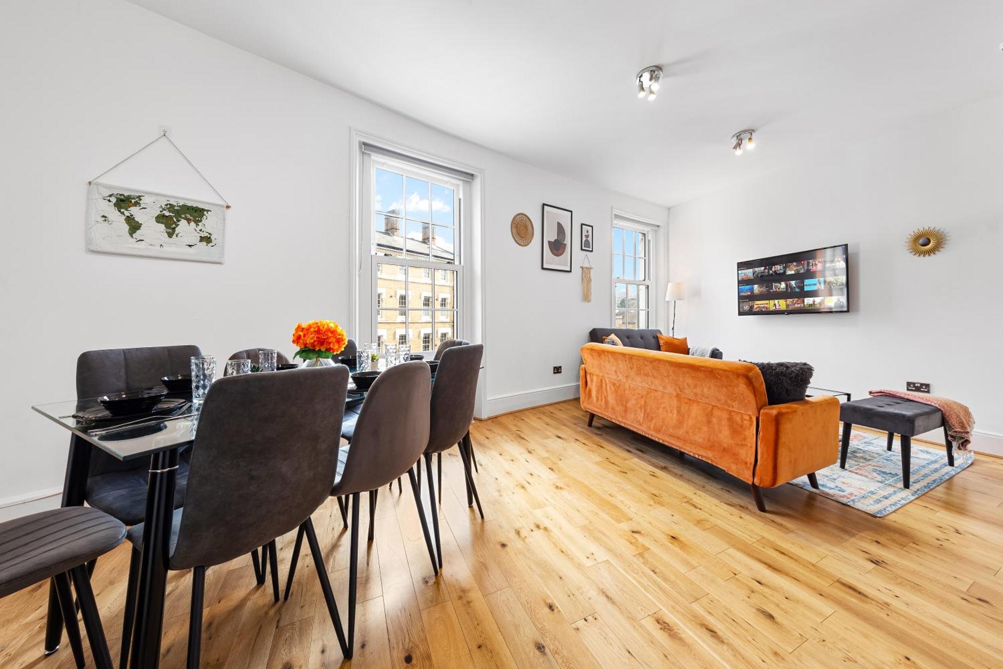 Stylish 3 Bedroom Serviced Apartment In Kings Cross Londýn Exteriér fotografie